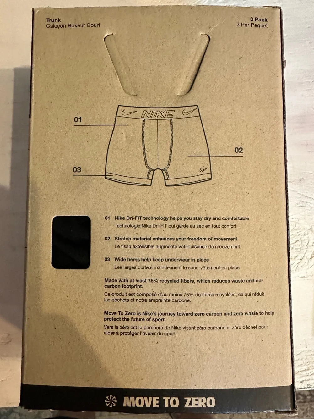 Nike Dri-FIT Micro Trunk 3-Pack